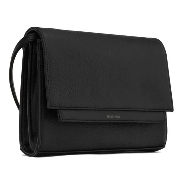 Matt & Nat SILVI Vegan Leather Crossbody Bag - black - Picture 2 of 3